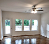 New living room in Abita Springs built by MCM Homes, LLC