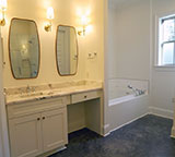 Photo of new bath construction by MCM Homes, LLC
