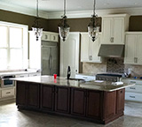 Photo of new kitchen construction by MCM Homes, LLC