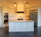 Photo of new kitchen construction in by MCM Homes