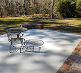 Photo of a concrete patio built by MCM Homes, LLC