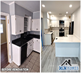 Kitchen renovation in Covington, Louisiana by MCM Homes
