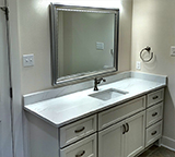 New construction of Terra Mariae Garden Home Bathroom by MCM Homes